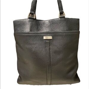 COLE HAAN ~ Black Pebble Leather ~ Shoulder Bag